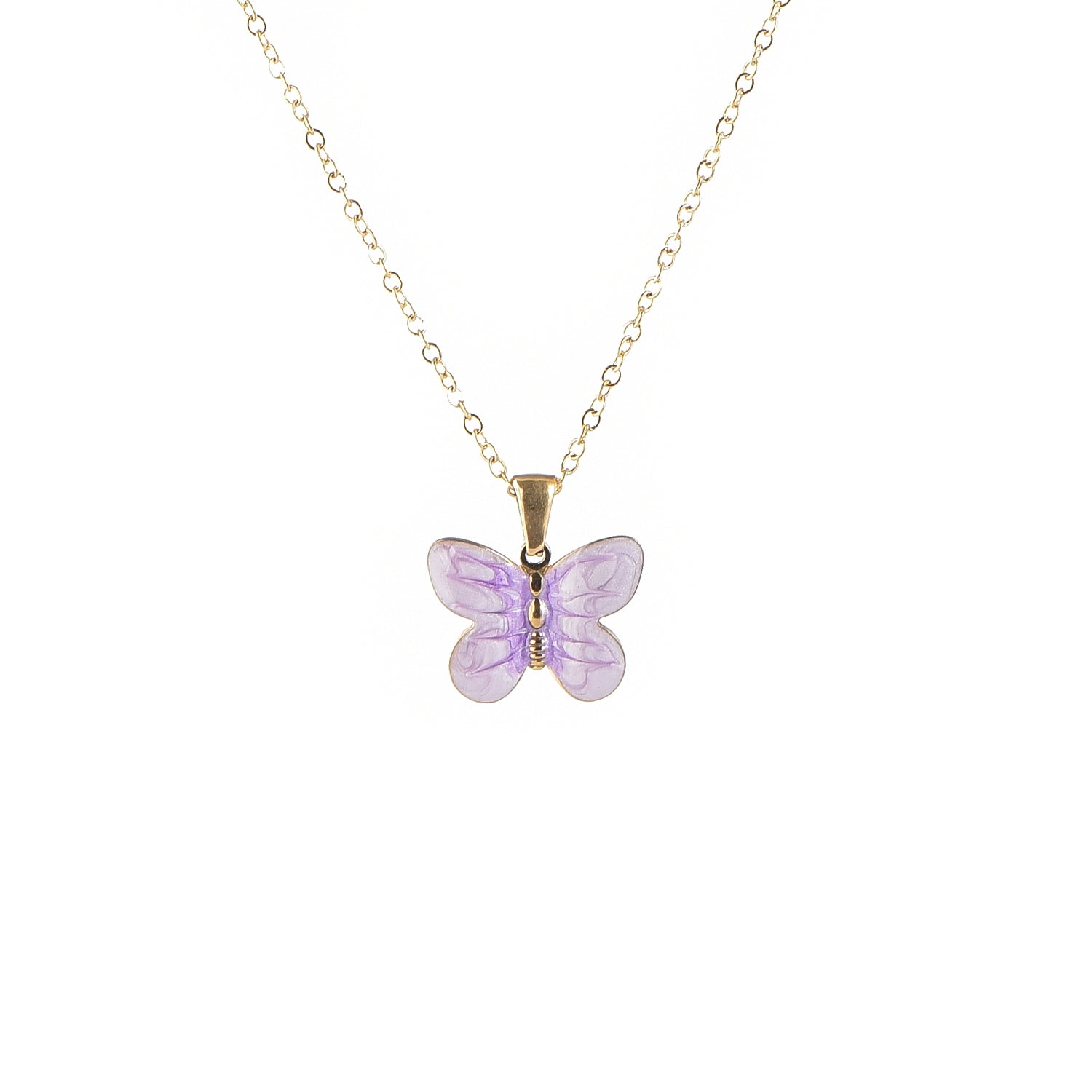 Collana Lilac Butterfly